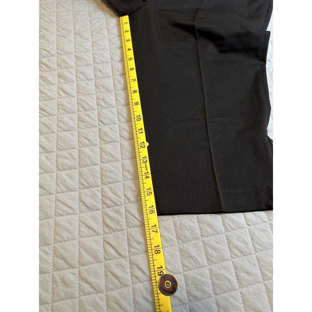 Monterey Club Classic Essentials Capri‎ Golf Pants Size 6 Black classy - Picture 7 of 14